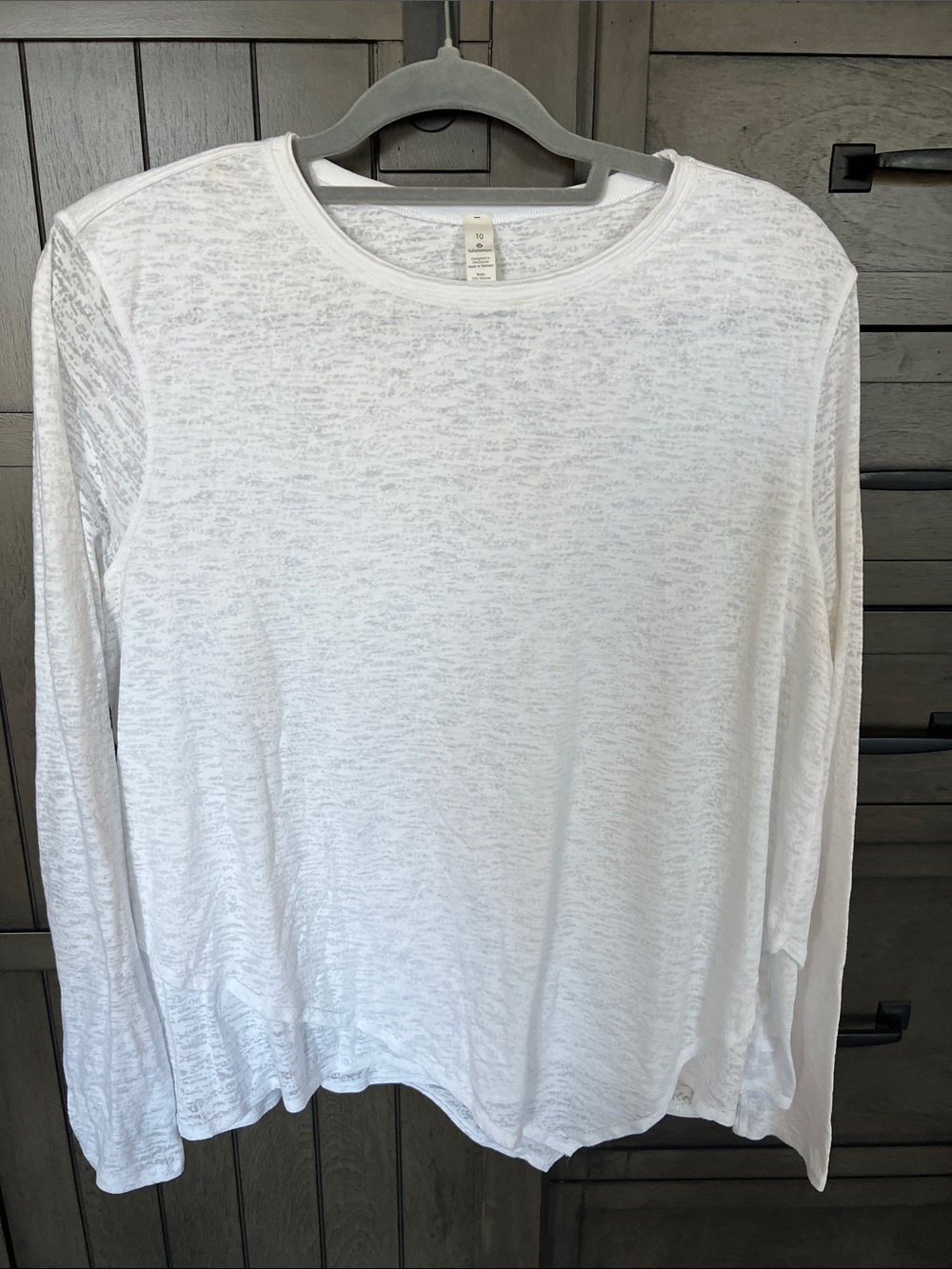 Lululemon top size 10